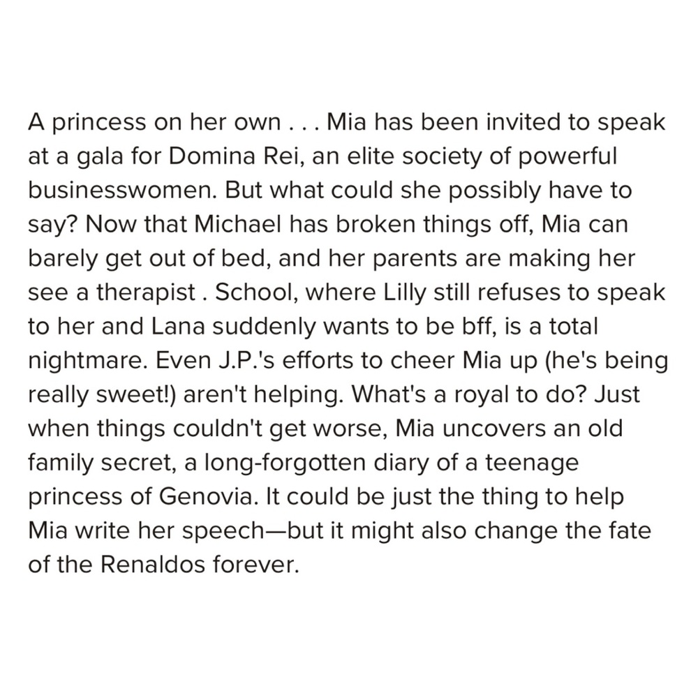 👯‍♀️Host Pick⚡️Meg Cabot: Princess Mia- Princess Diaries #9 (Paperback) - Picture 4 of 4